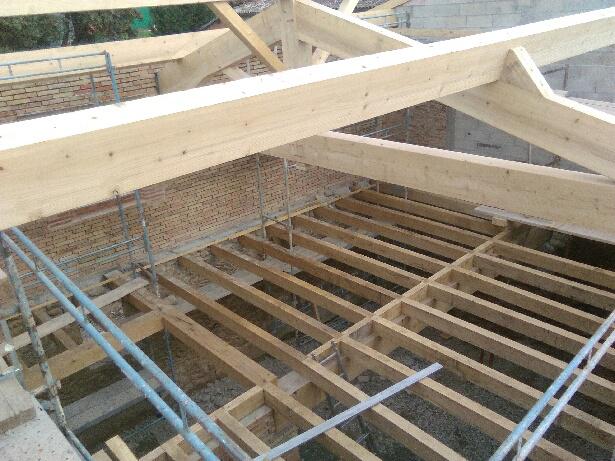 Mise en place d'une ferme en bois 